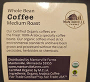 Minnesota Nice Medium Roast Coffee Organic, Fair Trade Kosher Certified - FREE Shipping