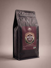 Northern Lights Coffee - Lighter Medium Roast with Organic & Fair Trade - FREE Shipping