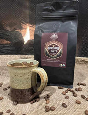 Northern Lights Coffee - Lighter Medium Roast with Organic & Fair Trade - FREE Shipping