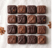 Butter toffee covered in chocolate from Mantorville Farms