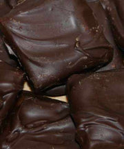 Chocolate covered butter toffee pieces with crunchy toffee