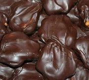 Caramel pecan clusters covered in chocolate from Mantorville Farms
